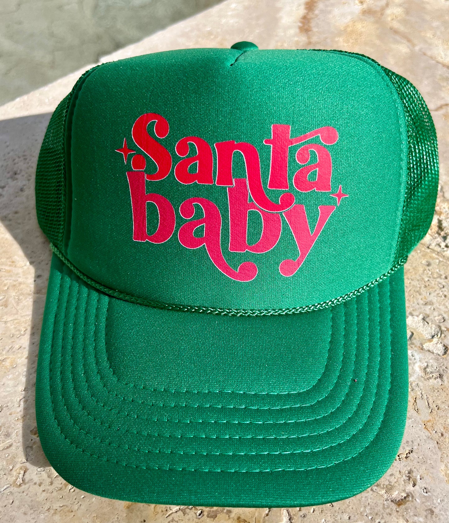 Santa Baby Otto Kelly Foam Front Trucker Hat