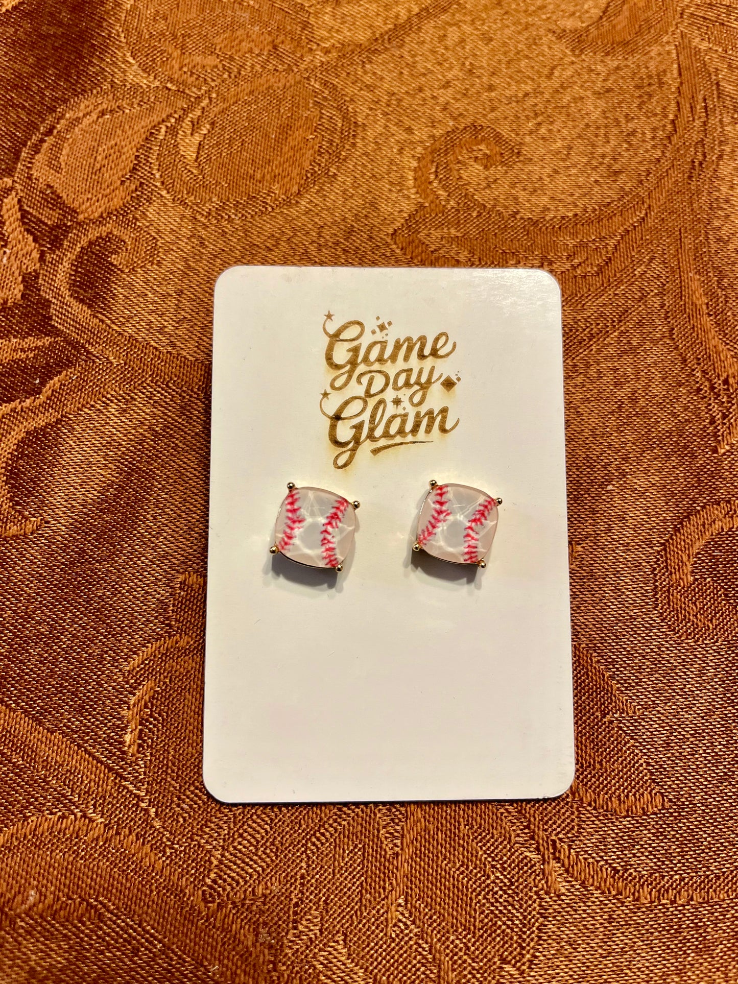 Baseball acetate studs