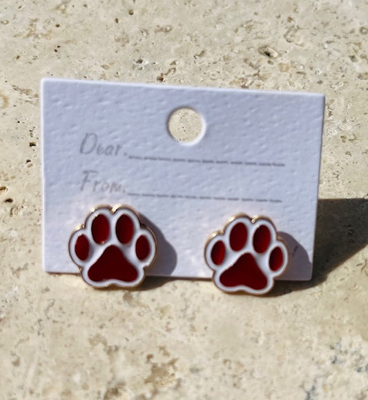 PawPrint Stud earrings